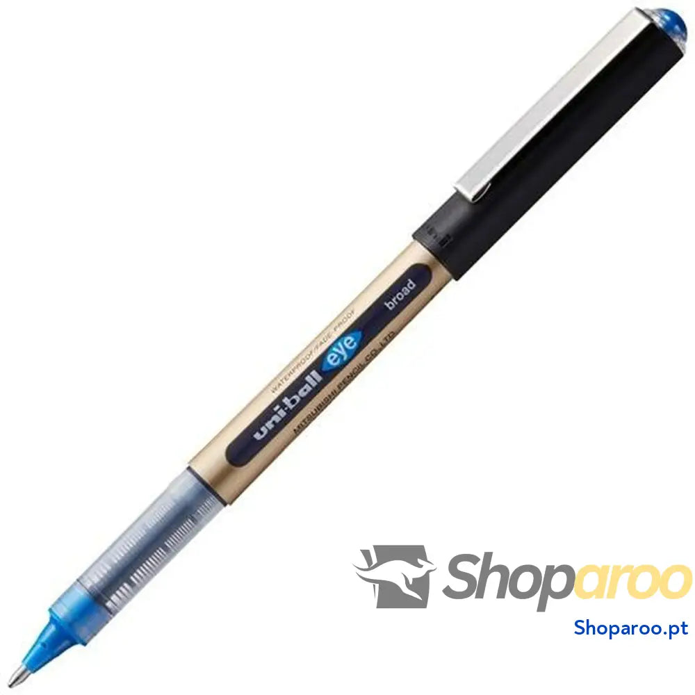 Esferográfica de tinta líquida Uni-Ball UB-150-10 Azul 1 mm (12 Peças)