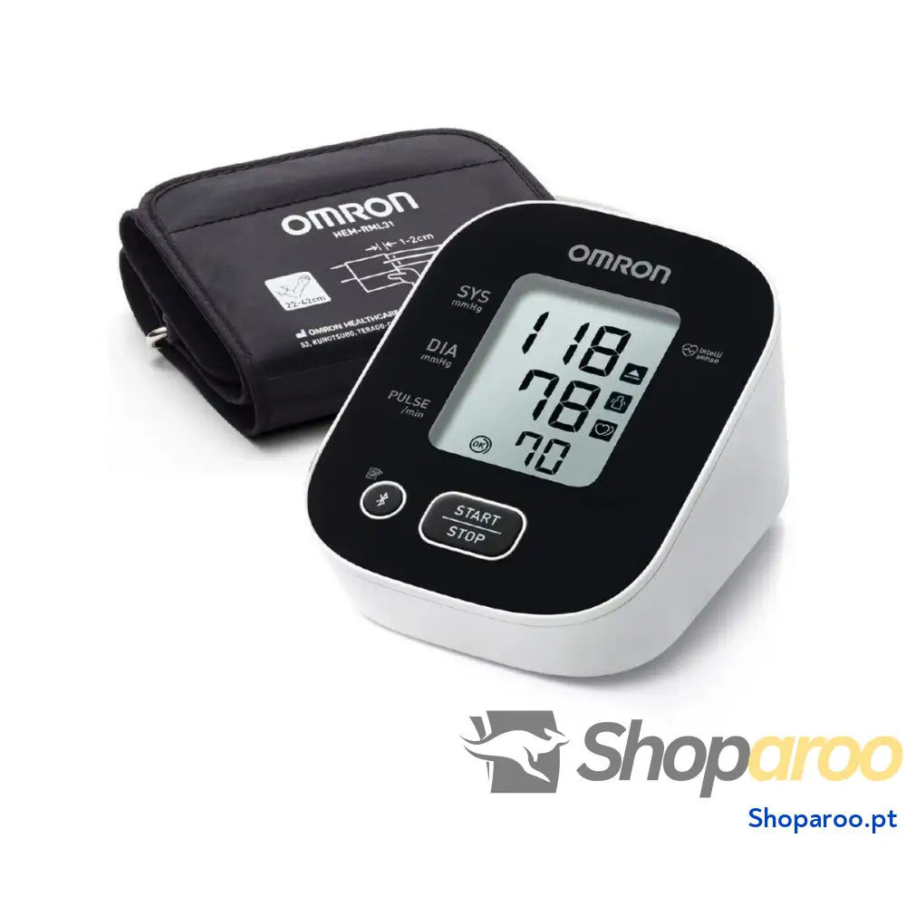Esfigmomanómetro de Braço Omron HEM-7146T2-EBK
