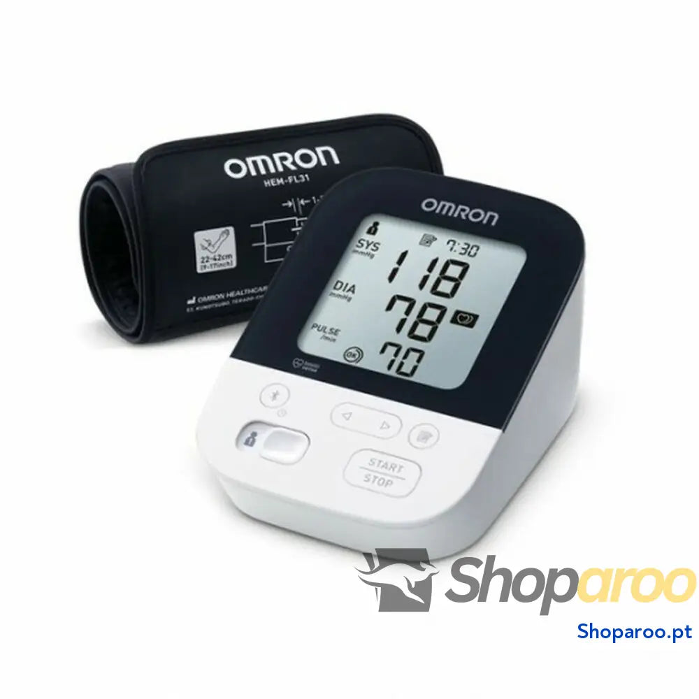 Esfigmomanómetro de Braço Omron HEM-7155T-EBK