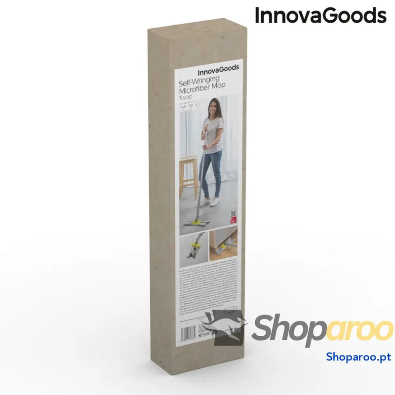 Esfregona de Microfibra Autodrenante Tipo X Twop InnovaGoods