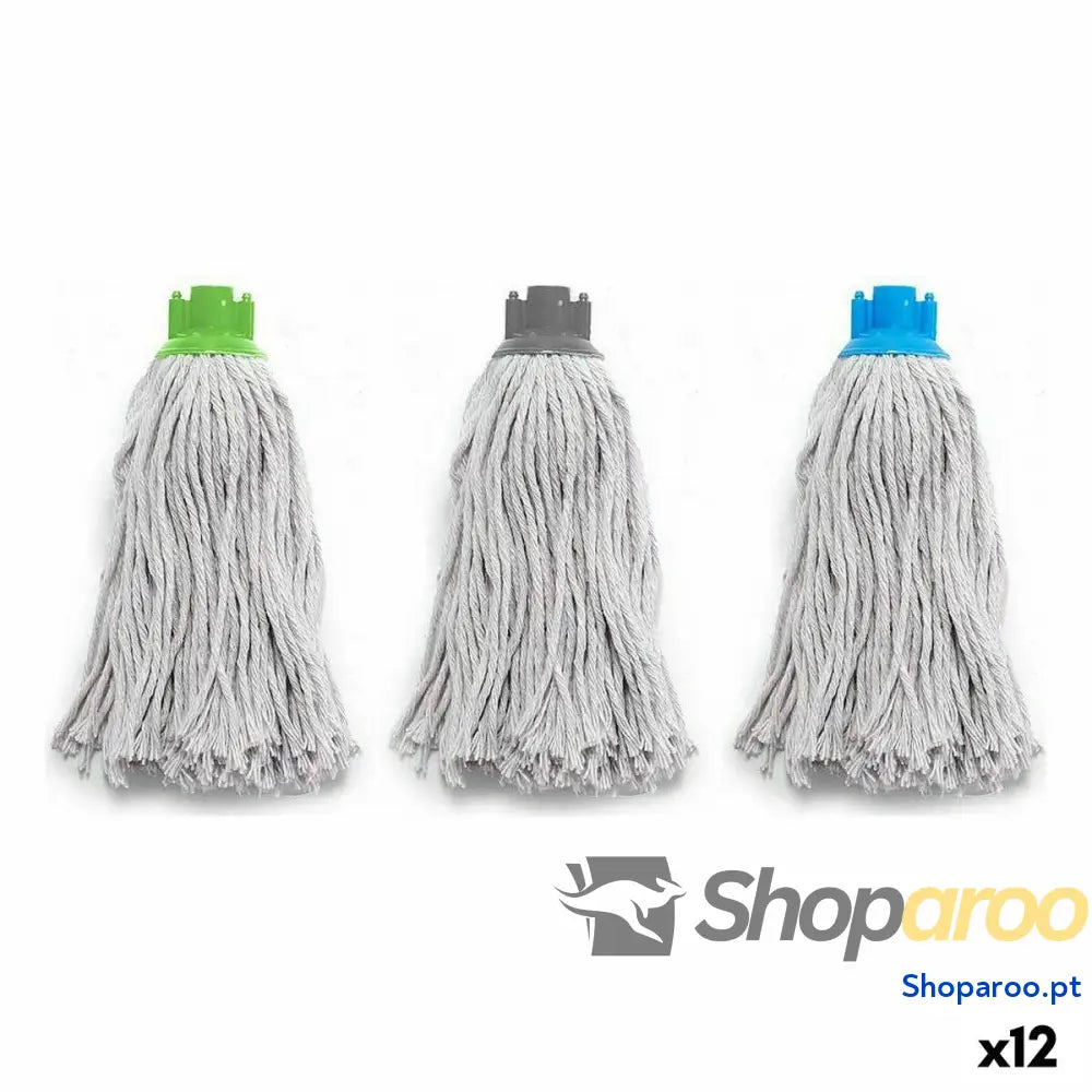 Esfregona Microfibras 8 x 28 cm (12 Unidades)