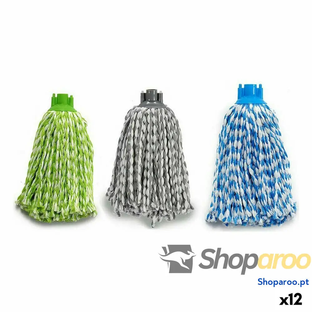 Esfregona MP 017 CUT Microfibra 10 x 34 cm (12 Unidades)