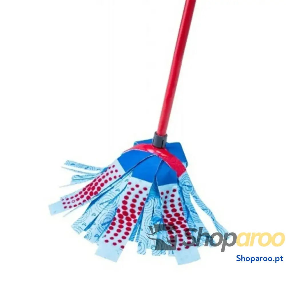 Esfregona Vileda 3Action Velour XL Azul Vermelho