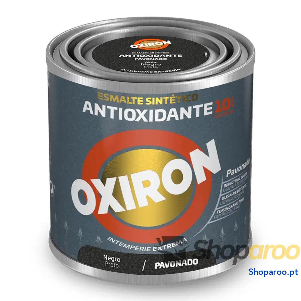 Esmalte sintético Oxiron Titan 5809046 Preto Antioxidante 250 ml Colorido