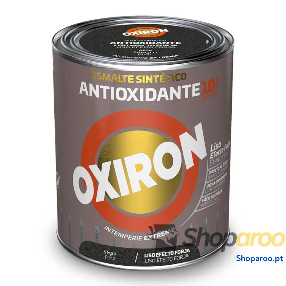 Esmalte sintético Oxiron Titan 5809097 Preto 750 ml Antioxidante