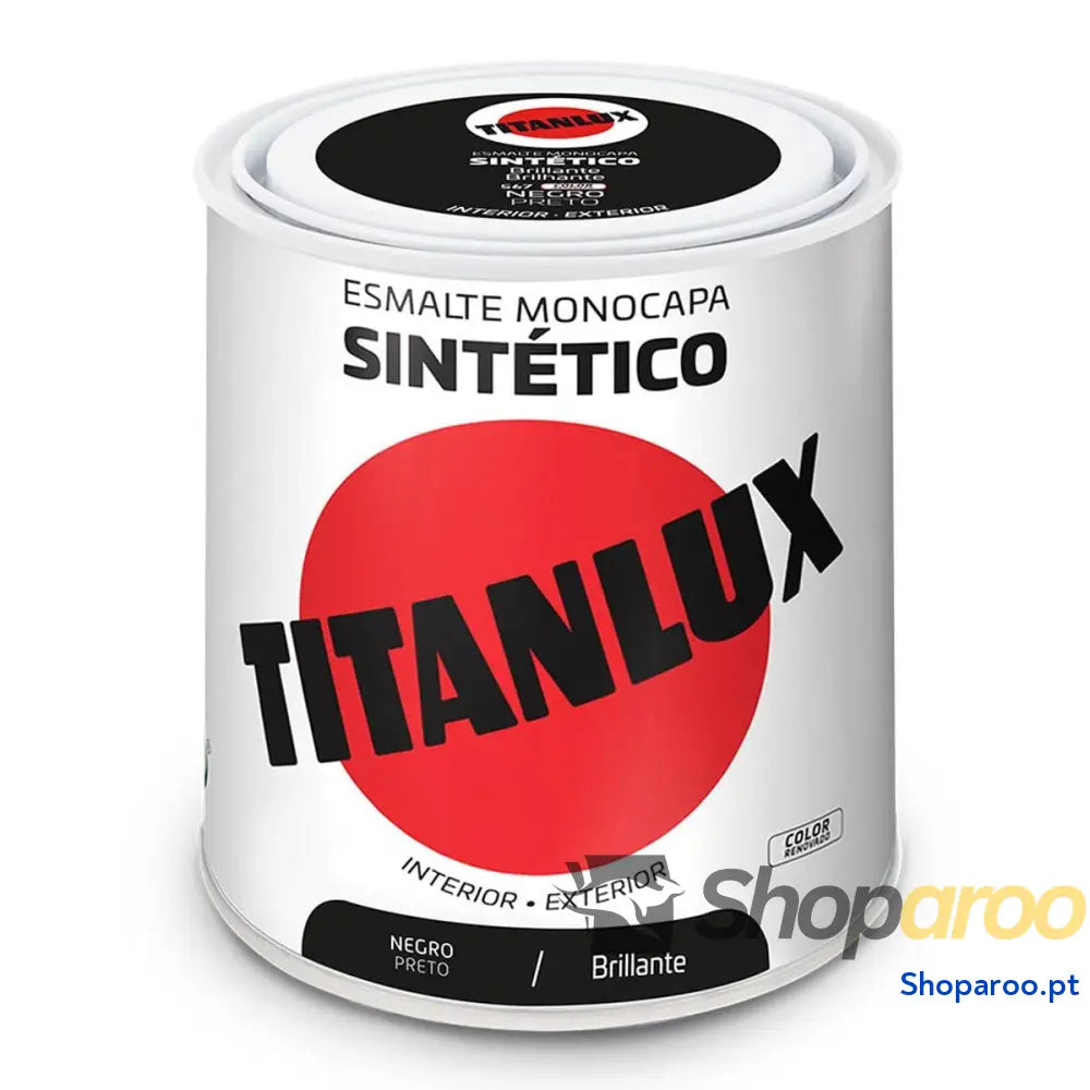 Esmalte sintético Titanlux 5808993 250 ml Preto