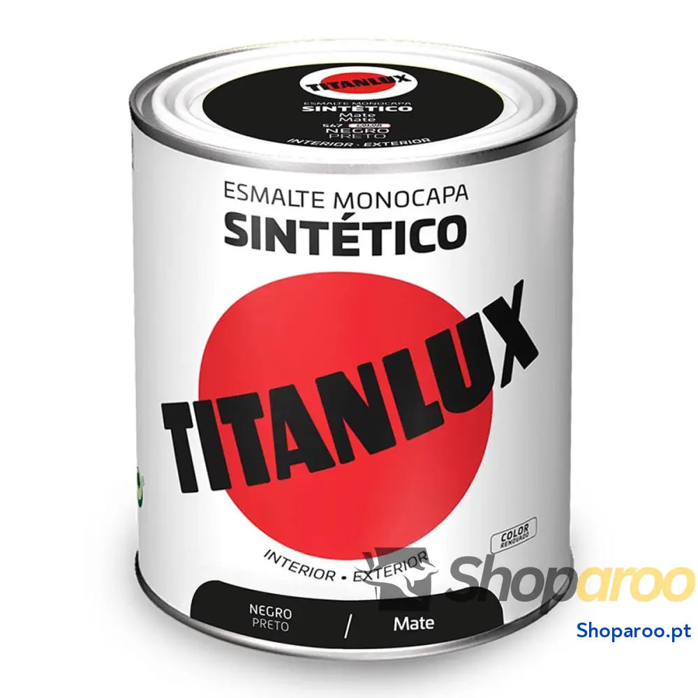 Esmalte sintético Titanlux 5809006 Preto 750 ml
