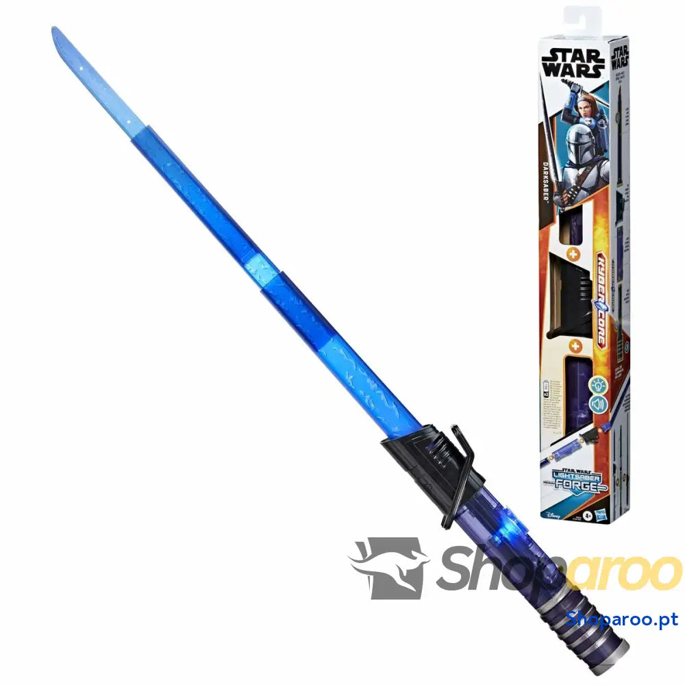 Espada de Brincar Hasbro Mandalorian Electronic Lightsaber Darksaber
