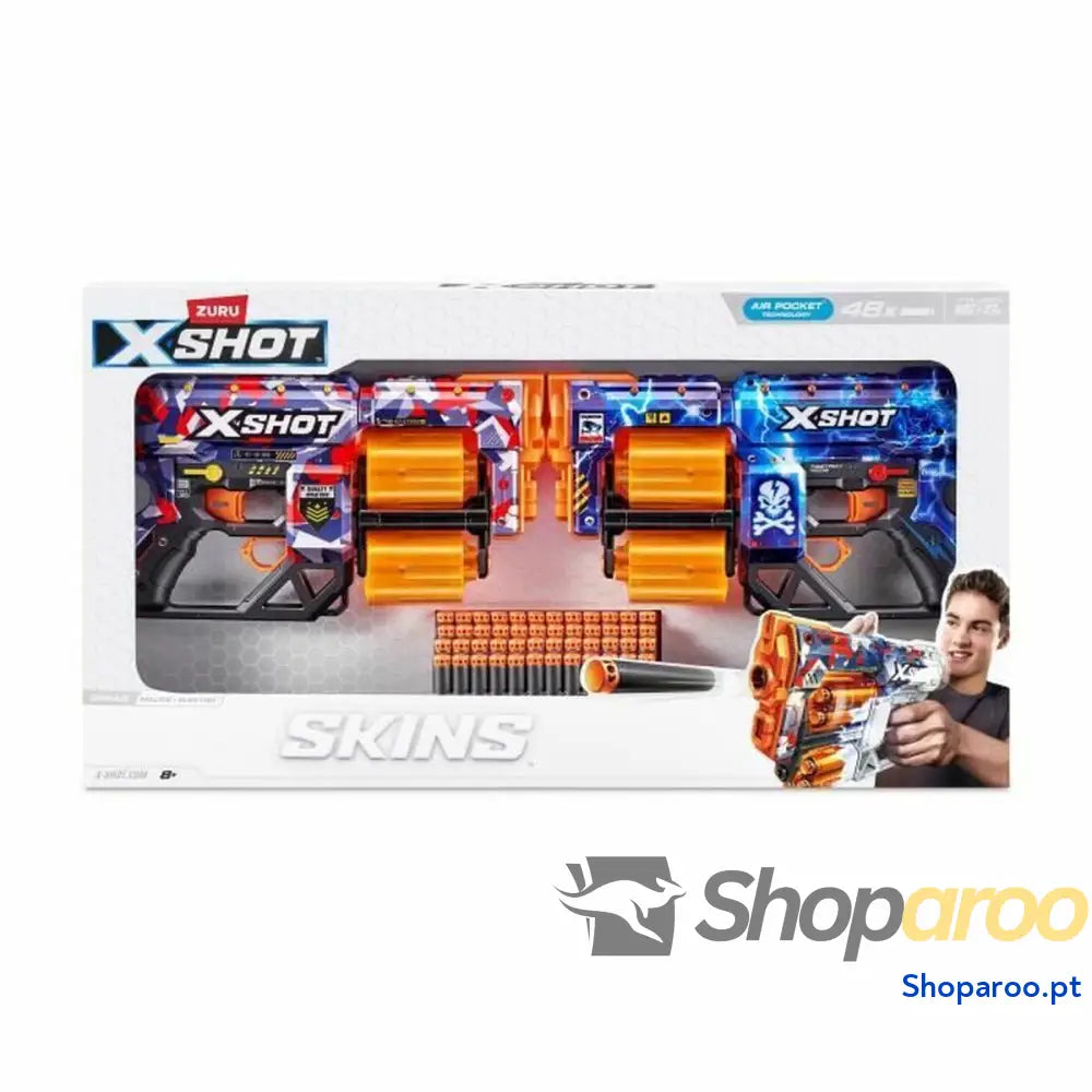 Espada de Brincar Zuru XSHOT Skins Dread 2PK