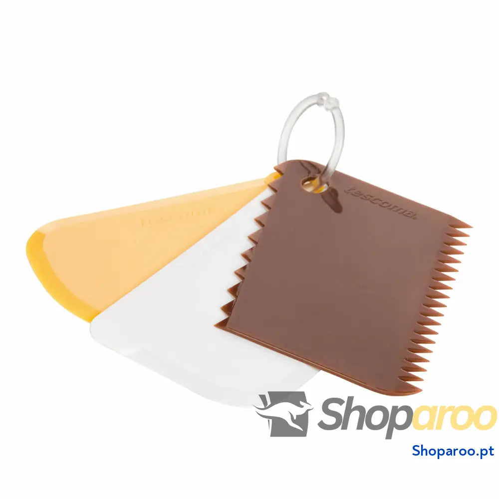 Espátula de Bolos Tescoma Delicia Multicolor Plástico 3 Peças