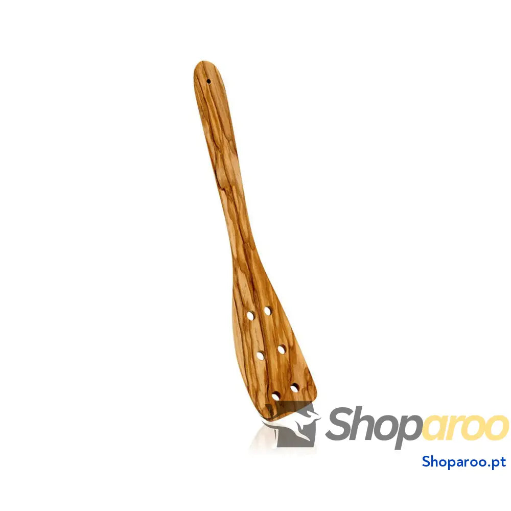 Espátula de Cozinha Metaltex Castanho Natural Madeira Madeira de oliveira 30 cm
