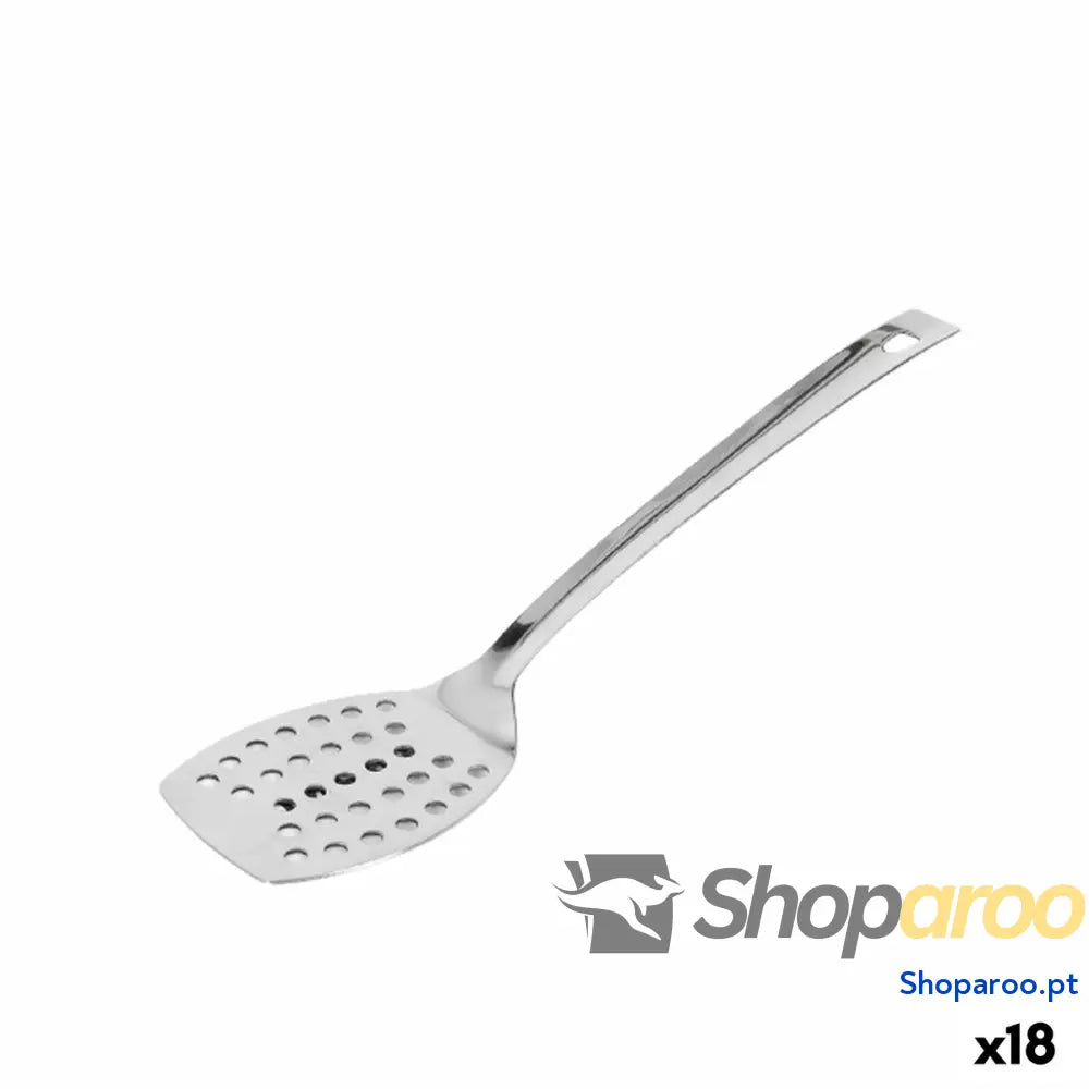 Espátula de Cozinha Quttin    Aço inoxidável 33 x 8 cm (18 Unidades)