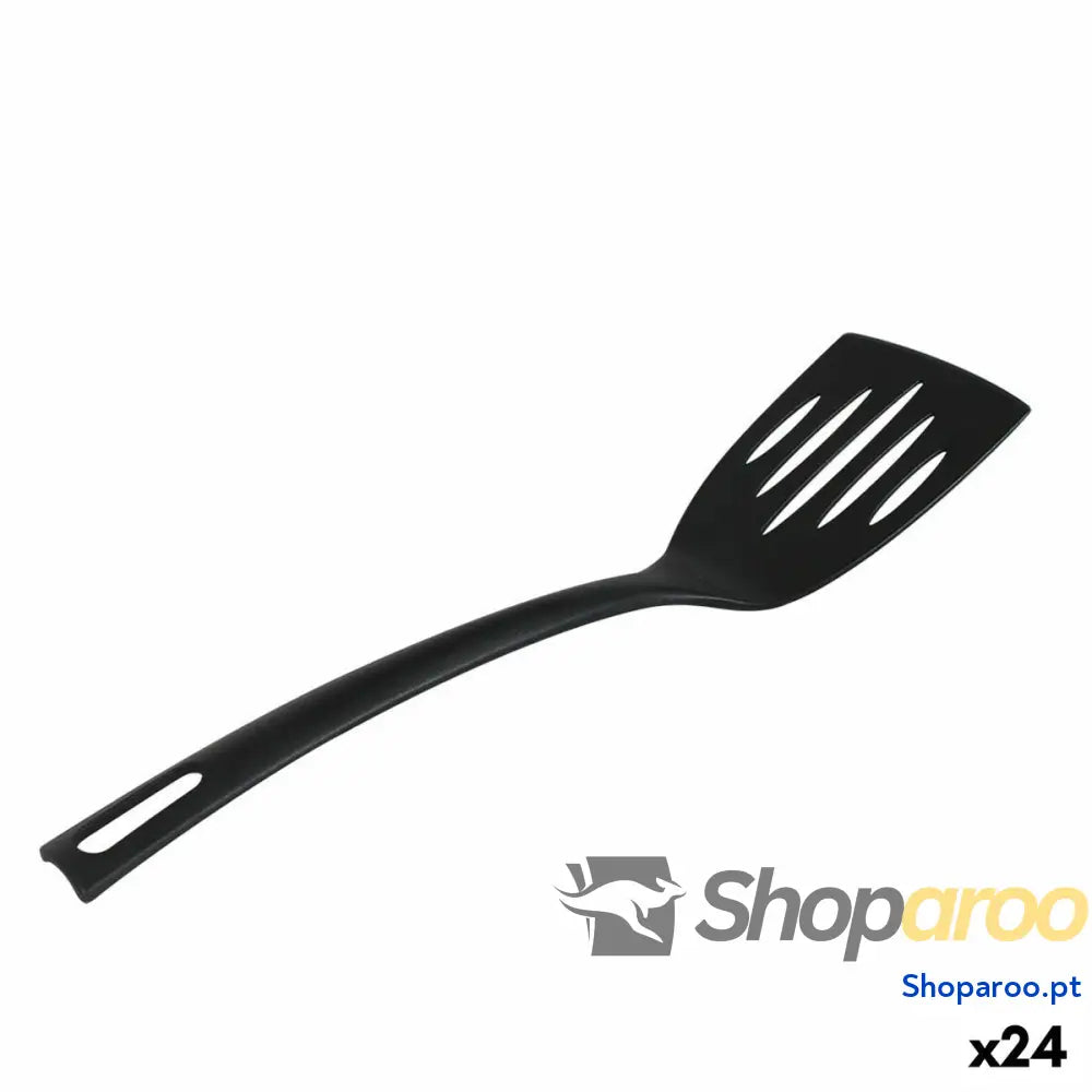 Espátula de Cozinha Quttin   Preto Nylon 30 x 7 cm 30 x 7 x 3 cm (24 Unidades)