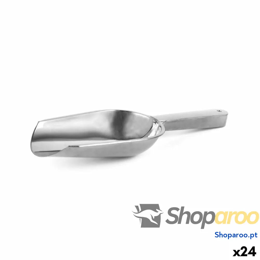Espátula de Servir Algon PS PLATA 8 x 23 cm (24 Unidades)