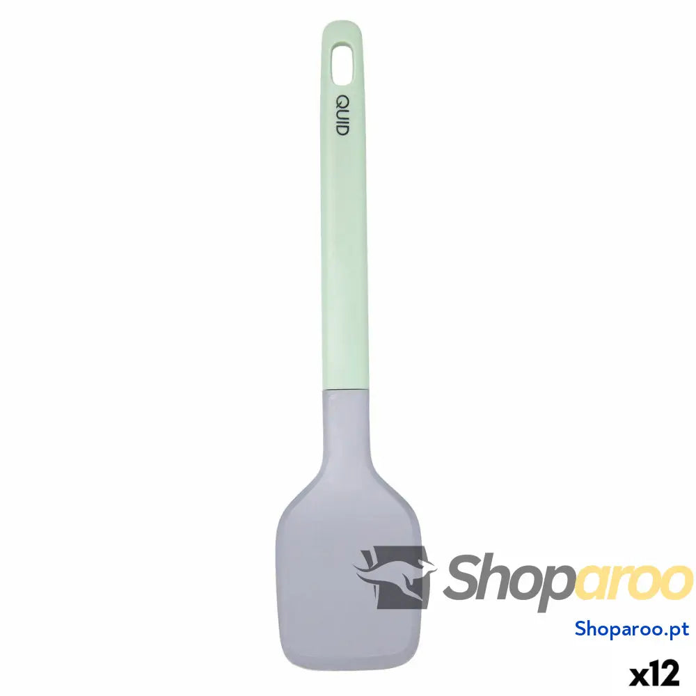 Espátula para Chapas de Grelhar Quid Ozon Verde Plástico 32 cm (12 Unidades)