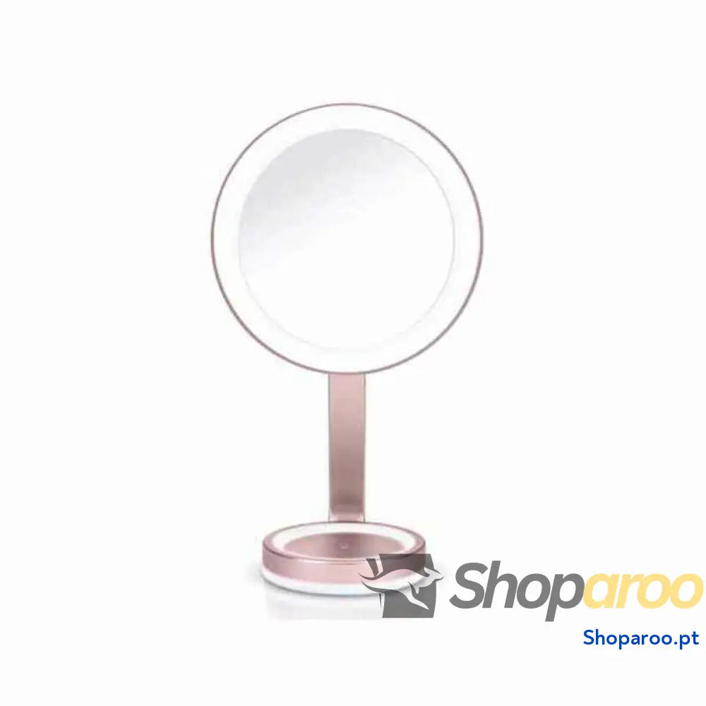 Espelho de Aumento com LED Babyliss 9450E Cor Rosa