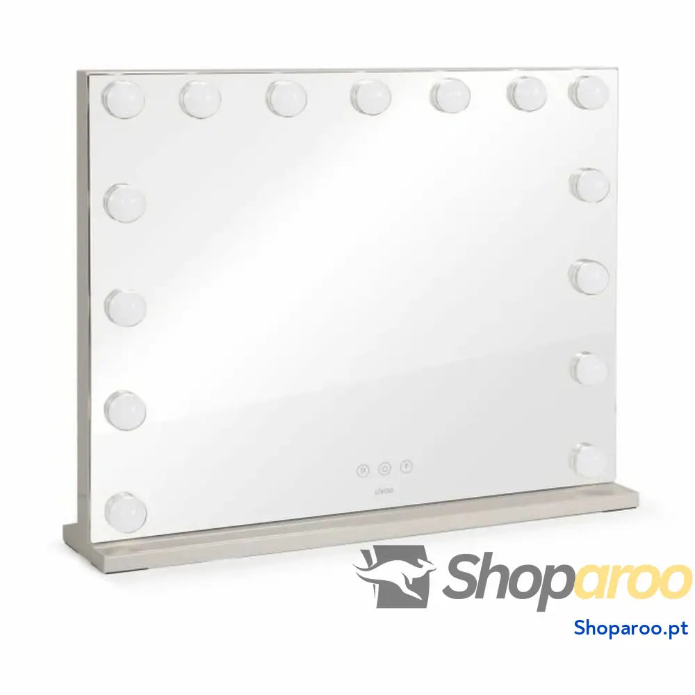 Espelho de Aumento Livoo DOS207 Branco