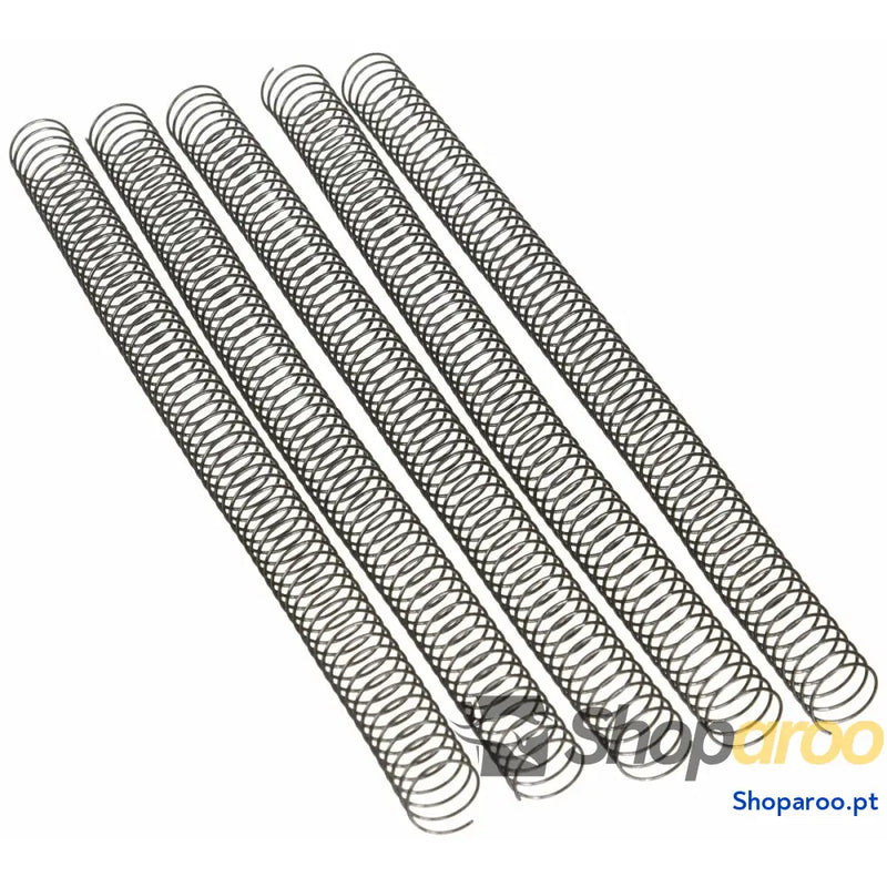 Espirais para Encadernar Fellowes 25 Unidades Preto Metal Ø 14 mm