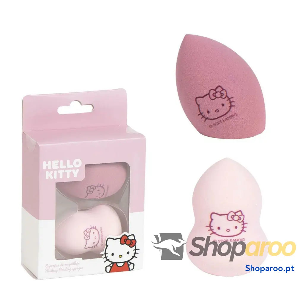Esponja para Maquilhagem Hello Kitty 2 Unidades