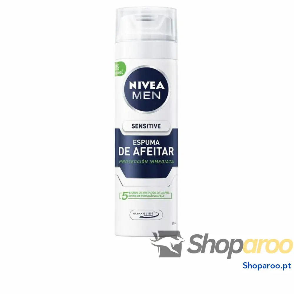 Espuma de Barbear Nivea Men Sensitive 200 ml