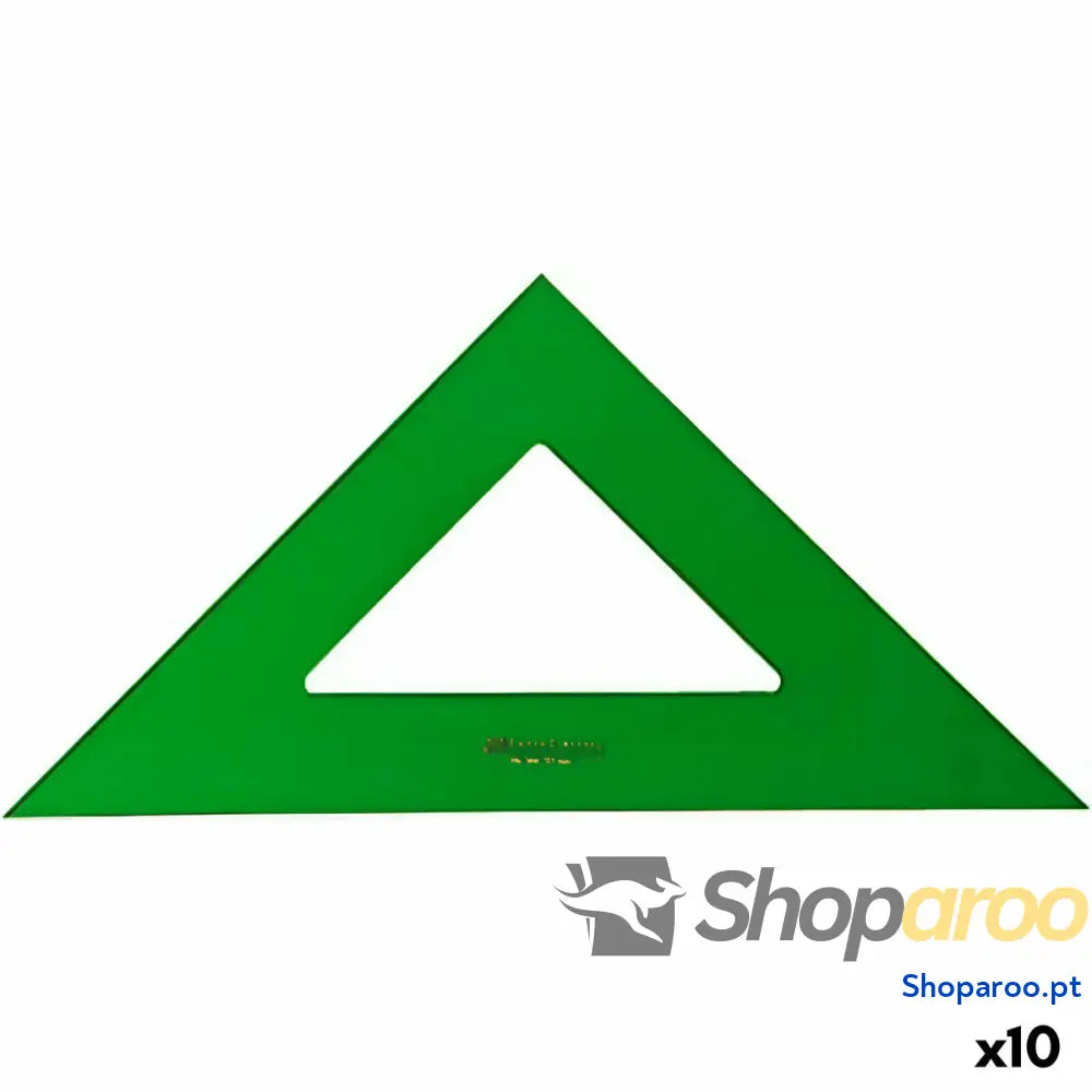Esquadria Faber-Castell Verde 28 cm (10 Unidades)
