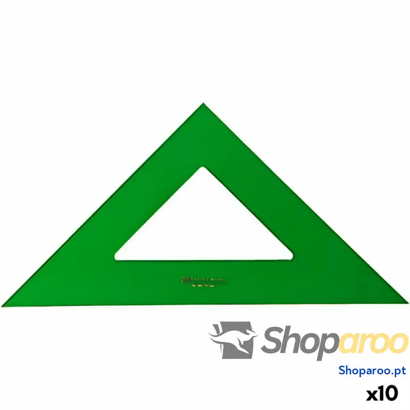 Esquadria Faber-Castell Verde 28 cm (10 Unidades)
