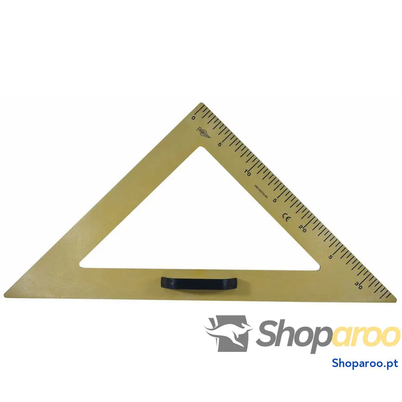 Esquadria Faibo Castanho Plástico 50 cm