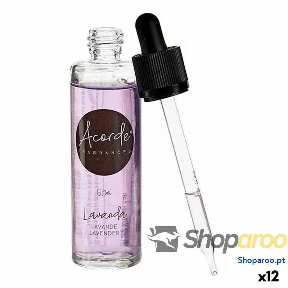 Essência Hidrossolúvel Acorde 50ML-B-DROPPER Lavanda 50 ml (12 Unidades)