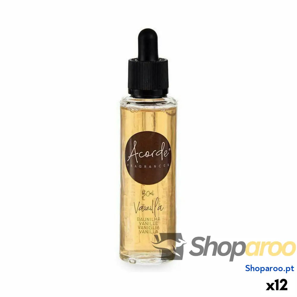Essência Hidrossolúvel Acorde 50ML-E-DROPPER Baunilha 50 ml (12 Unidades)