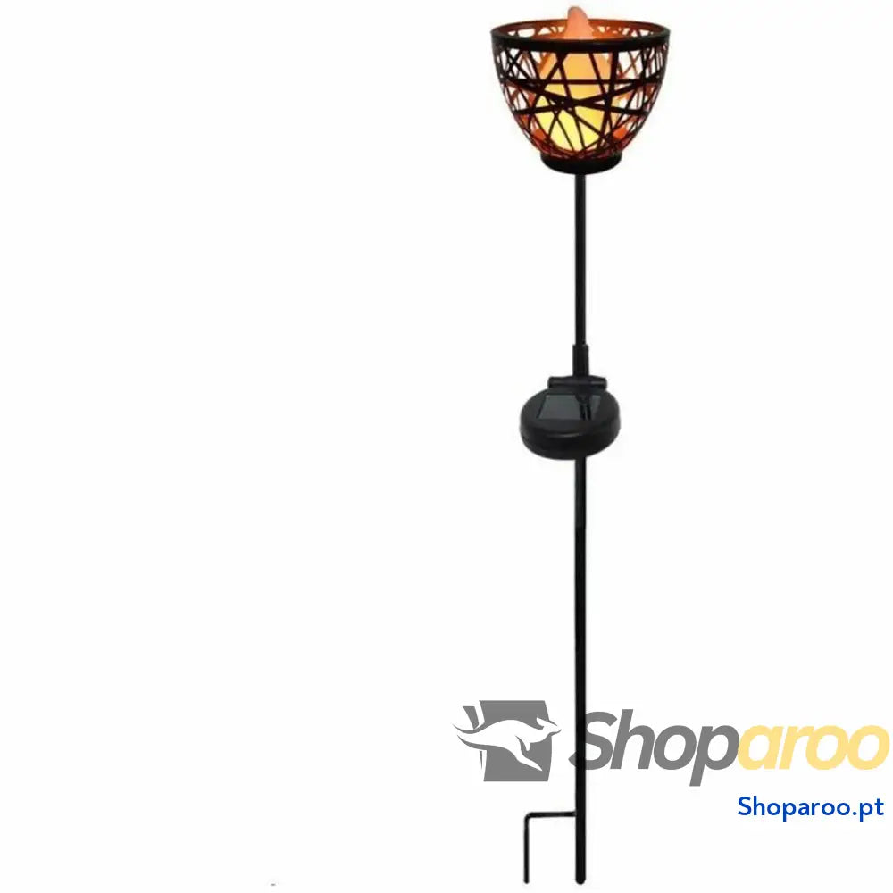 Estaca solar de jardim Lumisky Cinzento Metal