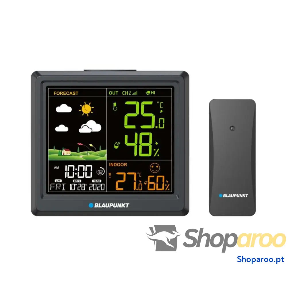 Estação Meteorológica Multifunções Blaupunkt WS25BK