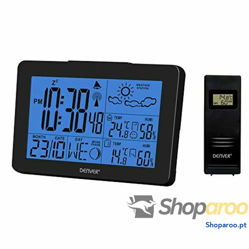 Estação Meteorológica Multifunções Denver Electronics WS-530 Preto
