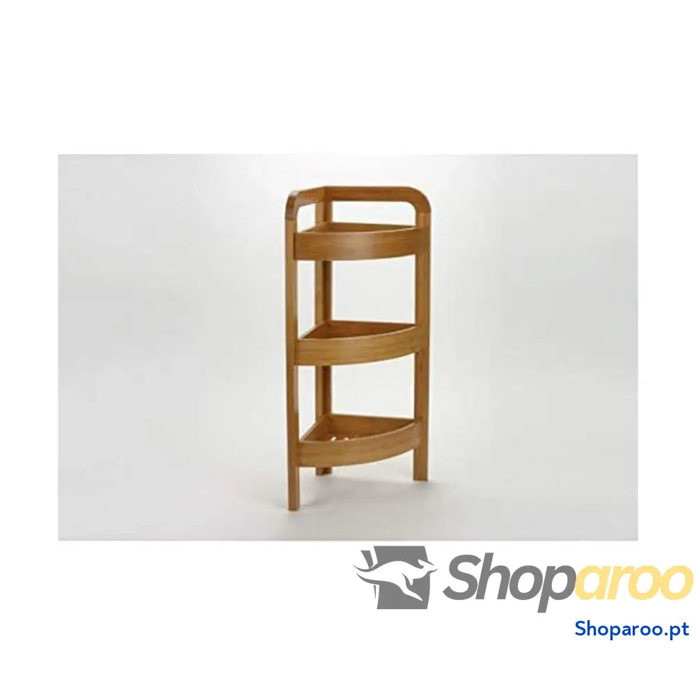 Estante de Esquina 5five Simply Smart 23 x 61 cm Castanho 3 Prateleiras