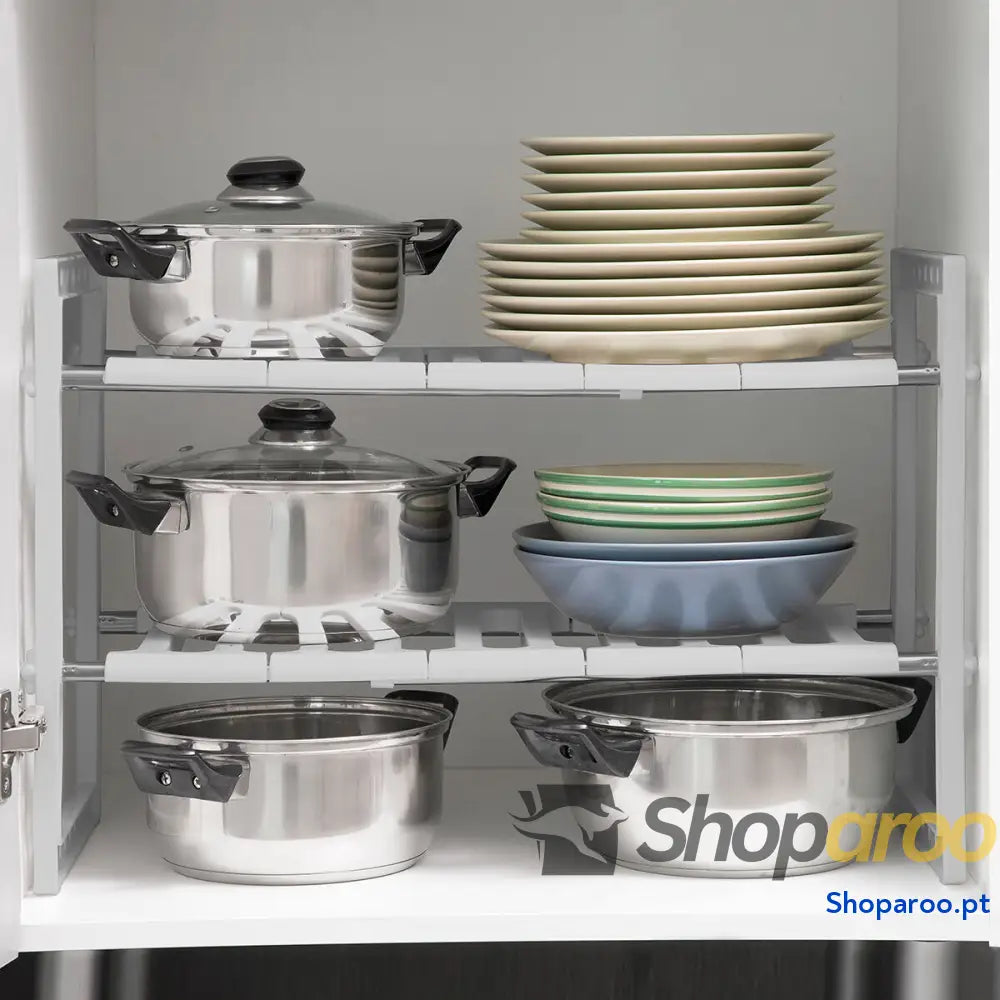 Estante extensível para lava-louça Shibblek InnovaGoods 2 prateleiras