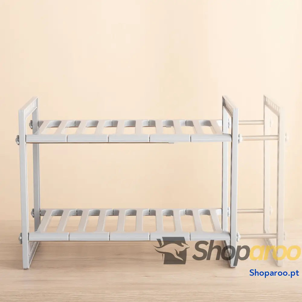 Estante extensível para lava-louça Shibblek InnovaGoods 2 prateleiras
