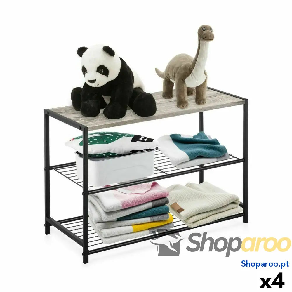 Estantes Confortime Metal 60 x 30 43 cm (4 Unidades)