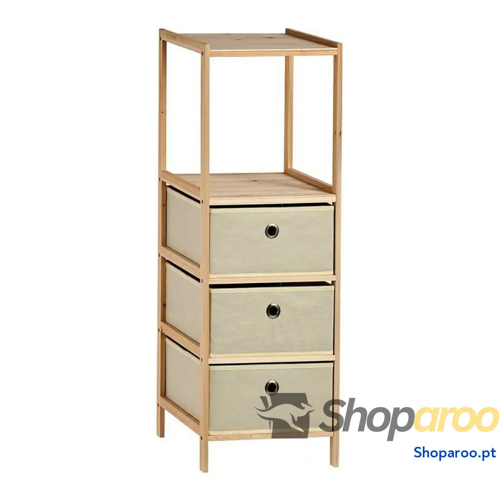 Estantes Kipit XJL194734 Bege Madeira 26 x 89 x 32 cm