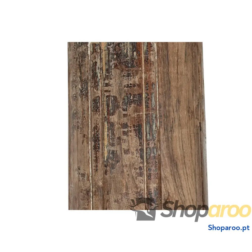 Estátuas de jardim Home ESPRIT Natural Teca 38 x 38 x 267 cm 38 X 38 X 248 cm