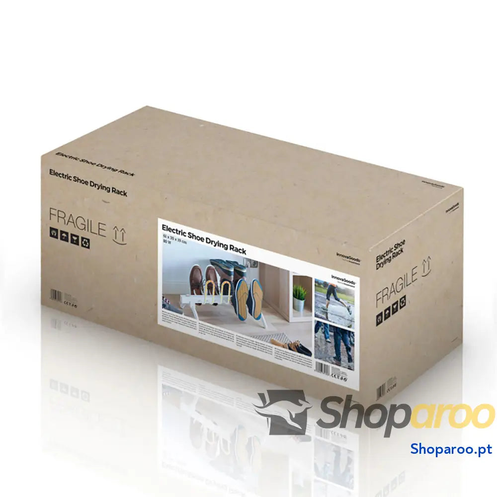 Estendal Secador Elétrico de Calçado InnovaGoods 80 W 4 pares