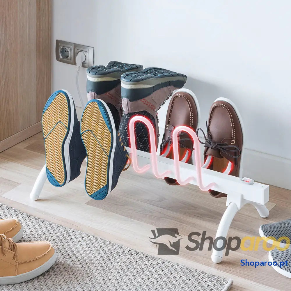 Estendal Secador Elétrico de Calçado InnovaGoods 80 W 4 pares