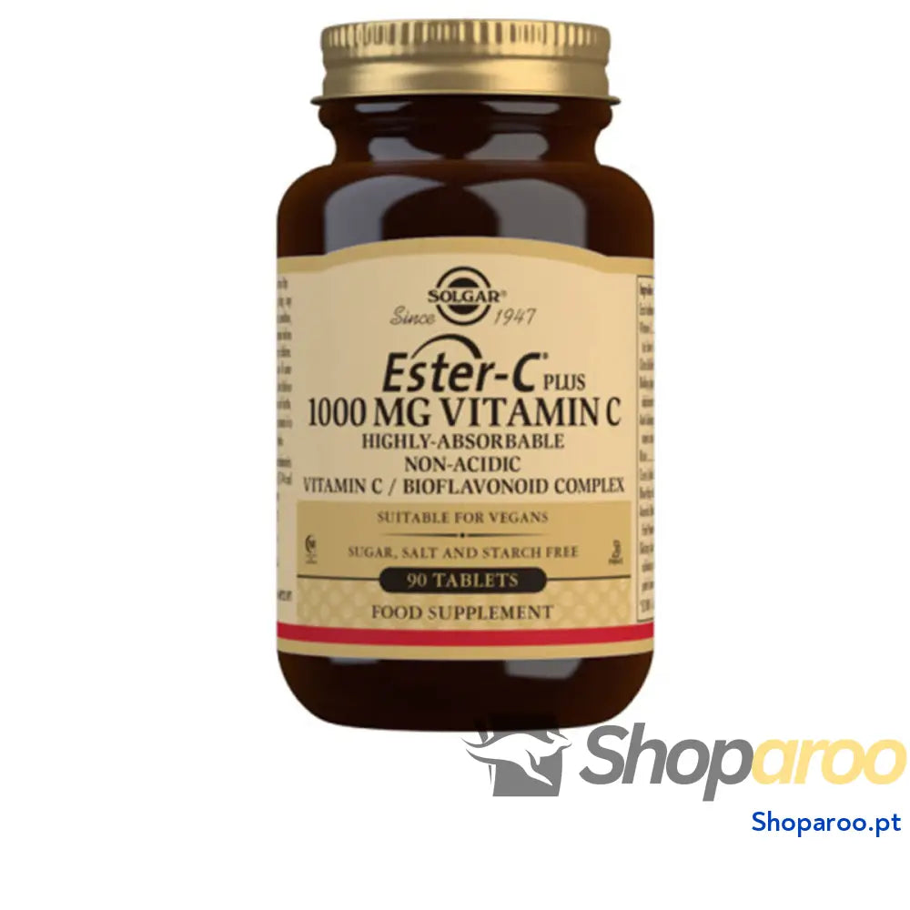 Ester C Plus Vitamina Solgar 033984010529 90 Unidades (90 uds)