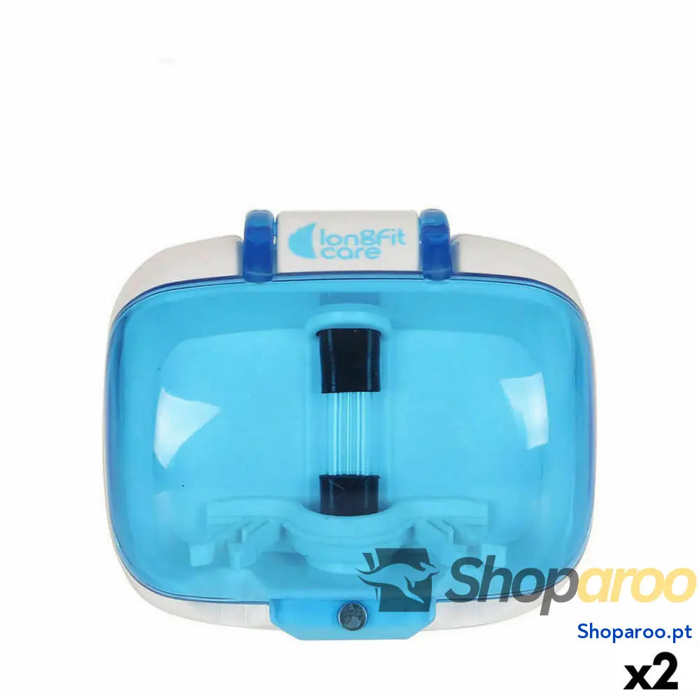 Esterilizador UV LongFit Care Escova de Dentes 15 x 23 6 cm (2 Unidades)