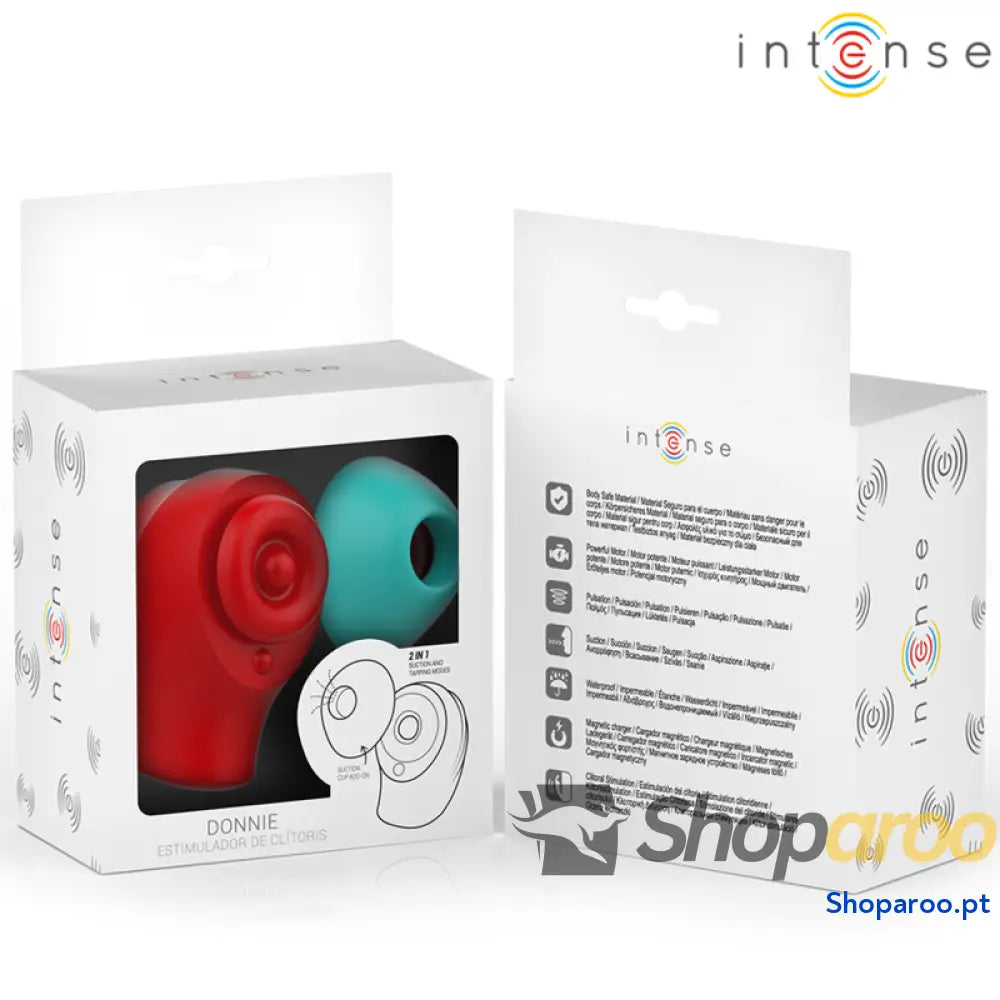 Estimulador Clitoriano Donnie Intense Vermelho ou Verde