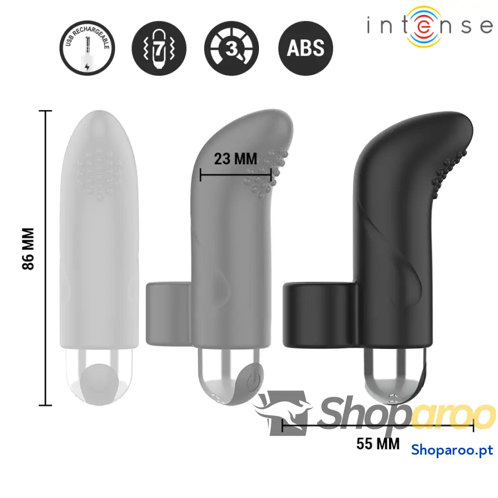 Estimulador de Dedo Damiano Intense com 7 Modos Vibração