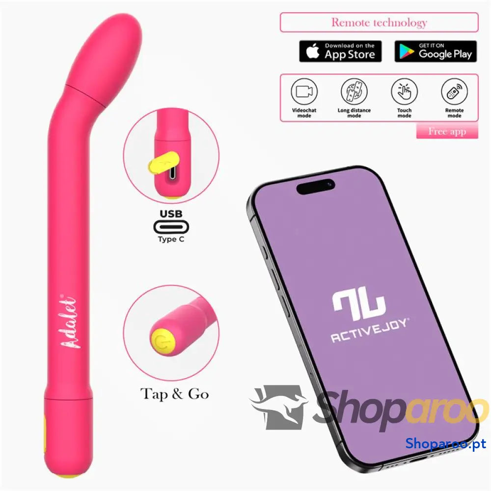 Estimulador Ponto G com APP Purpura