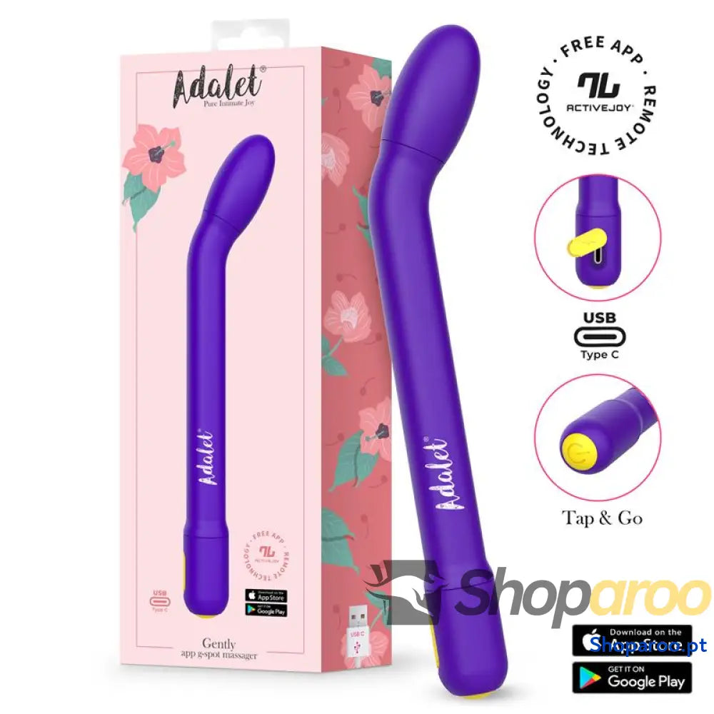 Estimulador Ponto G com APP Purpura