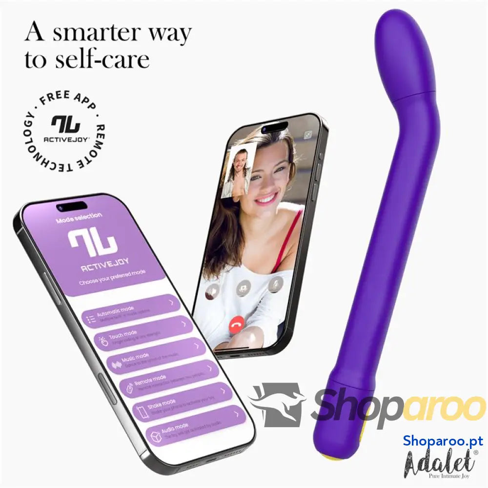 Estimulador Ponto G com APP Purpura