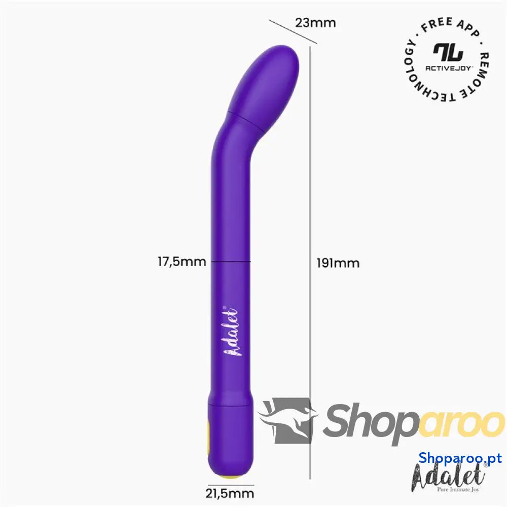 Estimulador Ponto G com APP Purpura