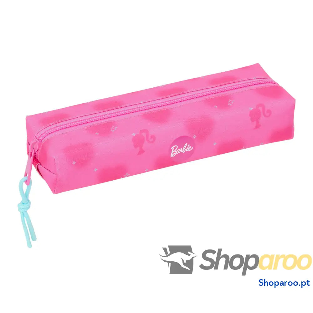 Estojo Barbie Corazones Cor de Rosa 22 x 4 x 7 cm