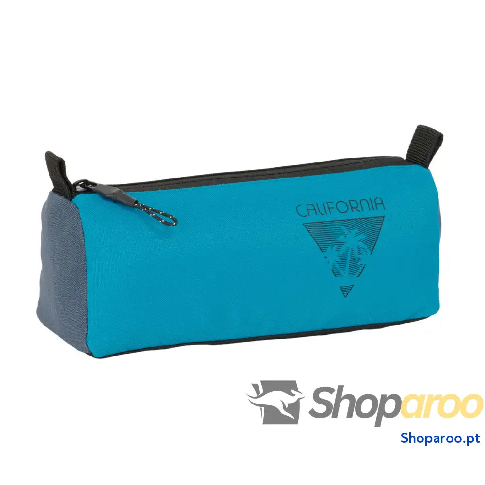 Estojo BlackFit8 California Azul Preto 21 x 8 x 7 cm